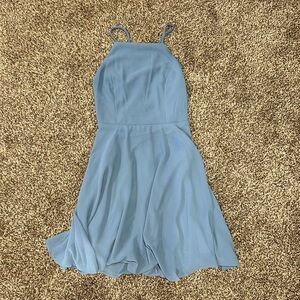 Lulu’s Backless Skater Dress